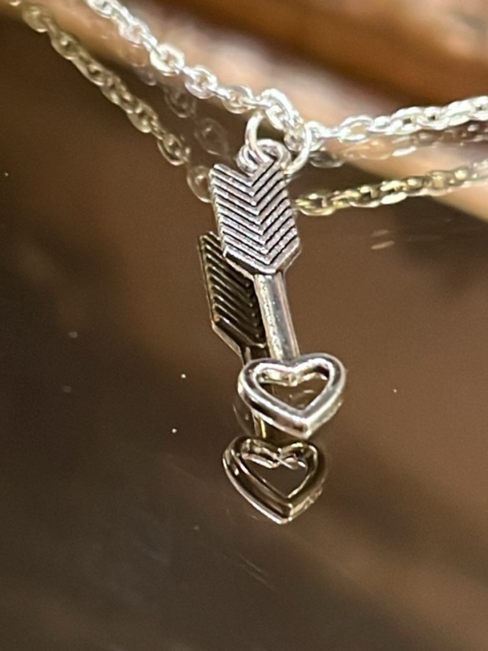 Silver Arrow Necklace